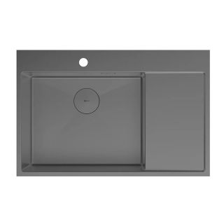 Кухонная мойка Lemark Kezadra 780L 9936151 графит